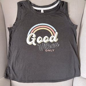 Sweet Soul Girls “Good Vibes Only” Vintage Muscle Tee
